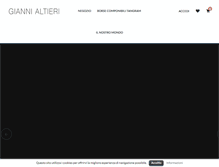 Tablet Screenshot of giannialtieri.it